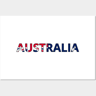 Drapeau  Australia Posters and Art